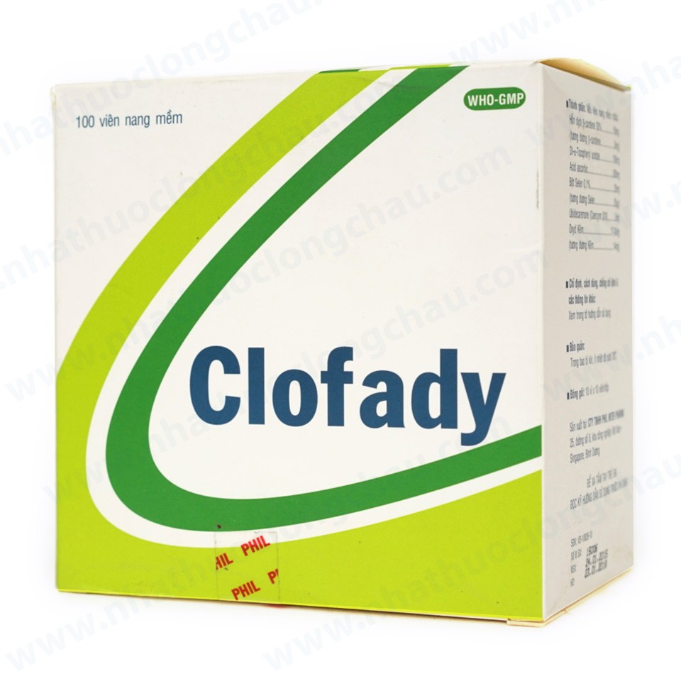 Clofady - Giúp bổ sung dưỡng chất cho cơ thể hiệu quả