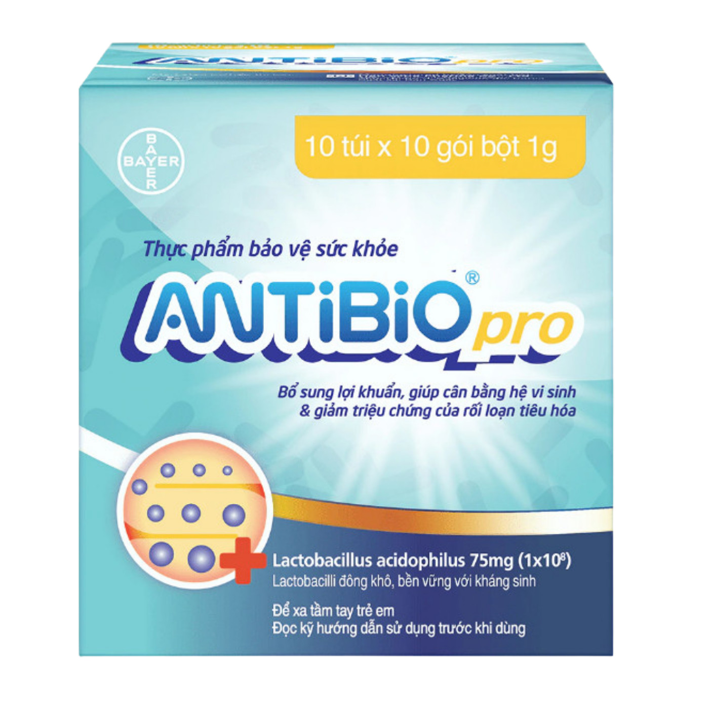 Antibio Pro - Cân bằng hệ vi sinh, trị rối loạn đường ruột hiệu quả
