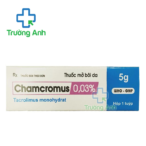 Chamcromus 0.03% - Thuốc điều trị bệnh eczema hiệu quả