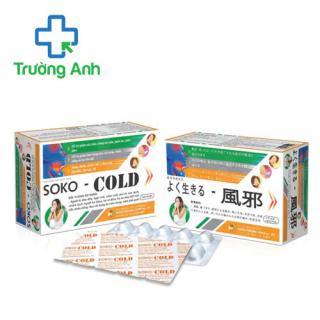 Soko-Cold - Hỗ trợ giảm tình trạng đau rát họng, giảm ho, giảm đờm