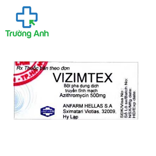 Vizimtex 500mg Anfarm - Thuốc điều trị nhiễm khuẩn hiệu quả