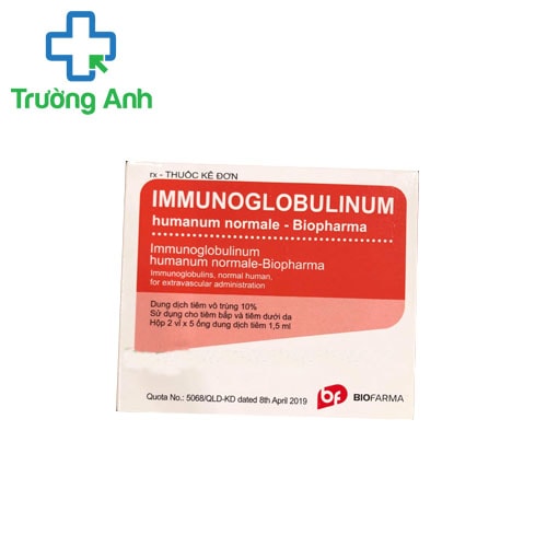 Immunoglobulinum humanum normale-Biopharma - Thuốc tăng cường miễn dịch