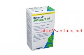 Binozyt 200mg/5ml - Thuốc điều trị bệnh viêm, nhiễm khuẩn hiệu quả