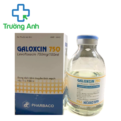 Galoxcin 750mg/150ml Pharbaco - Điều trị các trường hợp nhiễm khuẩn
