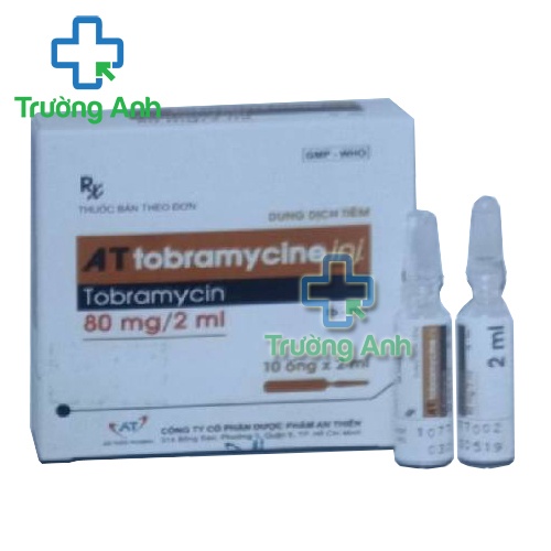 A.T Tobramycine inj - Thuốc điều trị nhiễm khuẩn hiệu quả