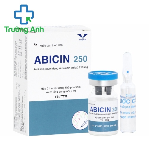 Abicin 250 - Thuốc điều trị nhiễm khuẩn hiệu quả của Bidiphar