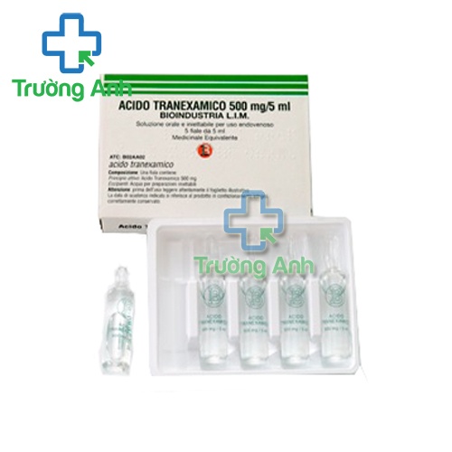 Acido Tranexamico Bioindustria L.I.M - Thuốc điều trị và phòng ngừa chảy máu hiệu quả