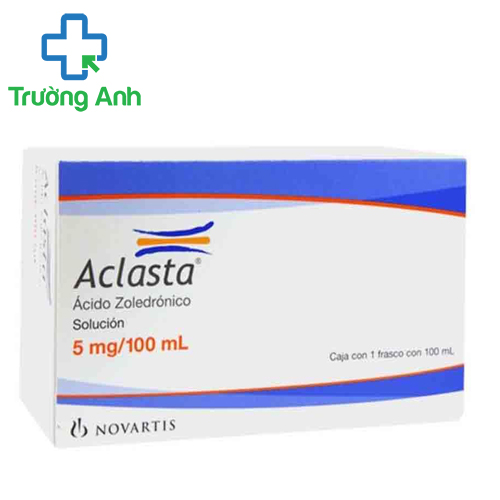 Aclasta 5mg/100ml Inf 100ml 1's - Thuốc điều trị loãng xương hiệu quả của Áo