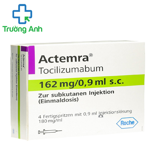 Actemra 162mg/0.9ml SC B/4 - Thuốc điều trị viêm khớp dạng thấp hiệu quả của Đức