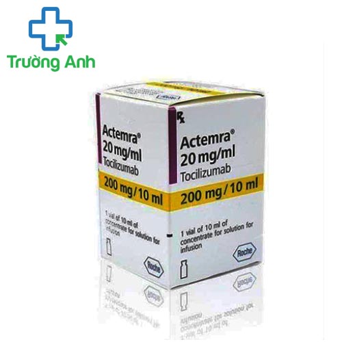 Actemra 200mg 10ml Vial B/1 - Thuốc điều trị viêm khớp dạng thấp hiệu quả của Nhật Bản