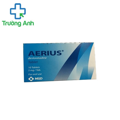 Aerius (viên) - Thuốc điều trị các triệu chứng viêm mũi dị ứng
