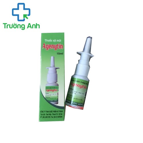 Agenytin - Dung dịch xịt giúp điều trị viêm mũi dị ứng, viêm mũi