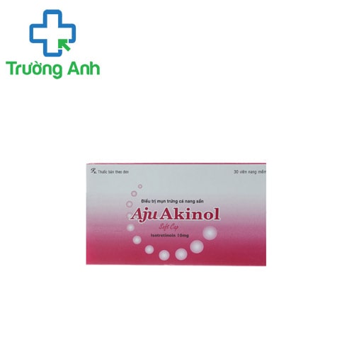 Aju Akinol - Thuốc uống điều trị các dạng mụn trứng cá nặng hiệu quả