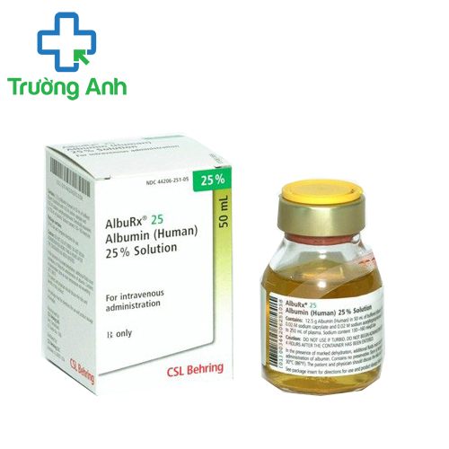 Alburx Ag 25 - Thuốc điều trị tăng thể tích máu hiệu quả của Thụy Sĩ