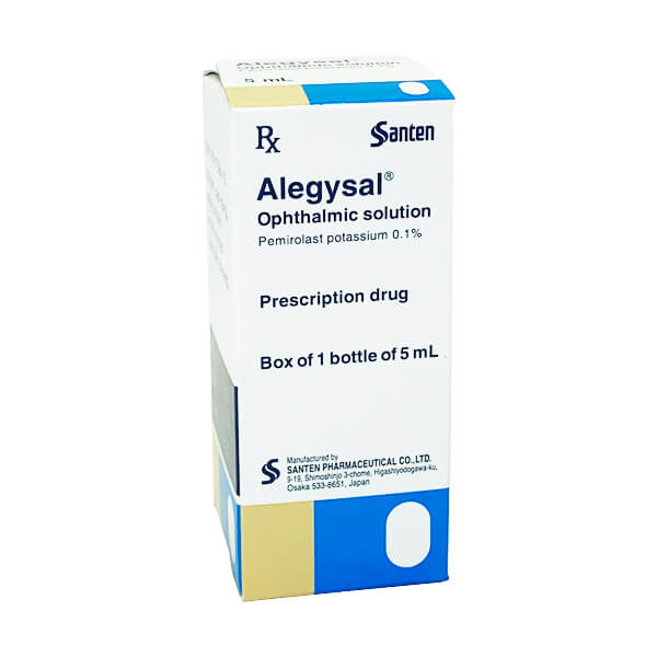 Alegysal - Thuốc điều trị bệnh viêm kết mạc dị ứng, giảm ngứa mắt