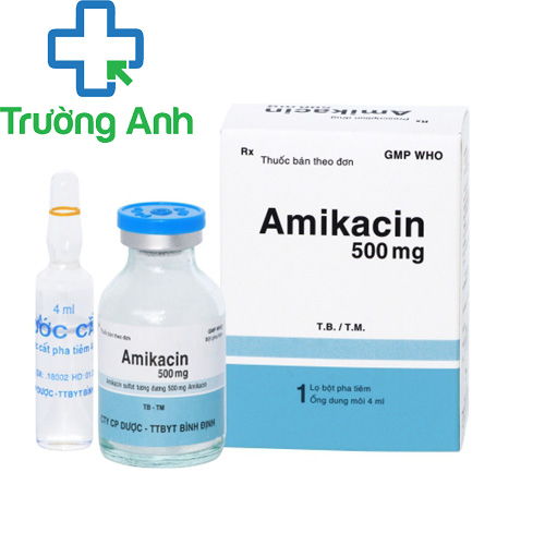 Amikacin 500 - Thuốc điều trị nhiễm khuẩn hiệu quả của Bidiphar