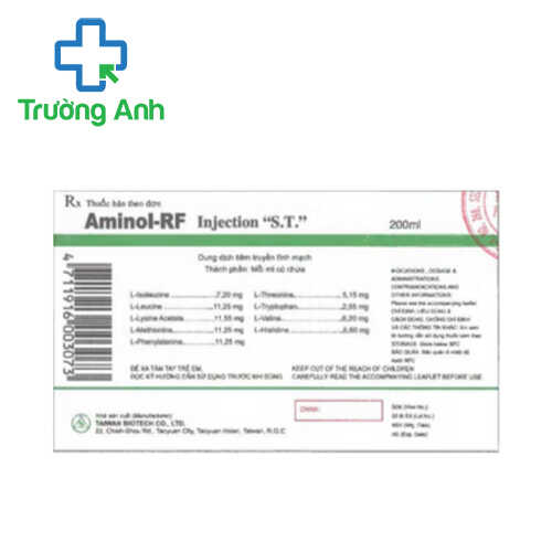Aminol-RF injection "S.T." - Giúp bổ sung Acid Amin cho người suy thận
