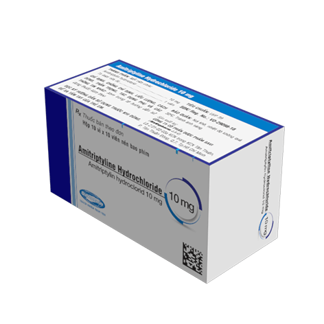 Amitriptyline Hydrochloride 10mg - Thuốc điều trị trầm cảm của Savipharm