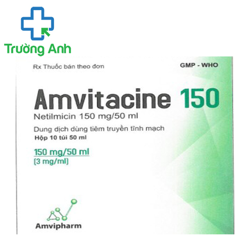 Amvitacine 150 - Thuốc điều trị nhiễm khuẩn hiệu quả của Amvipharm