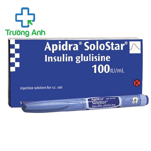 Apidra Solostar 100IU/ml - Thuốc điều trị đái tháo đường cần Insulin hiệu quả