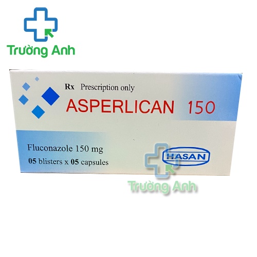 Asperlican 150 Hasan - Thuốc điều trị nhiễm nấm Candida