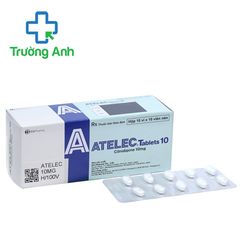 Atelec Tablets 10 - Thuốc điều trị bệnh tăng huyết áp hiệu quả của Nhật Bản