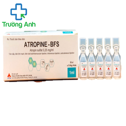 Atropine-BFS - Thuốc ức chế hệ thần kinh giao cảm hiệu quả