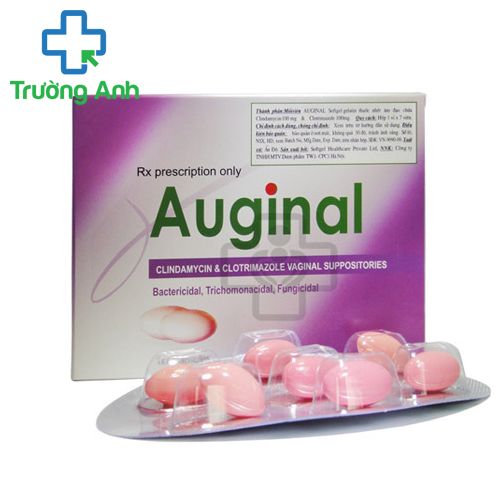 Auginal - Thuốc viên đặt âm đạo điều trị nhiễm nấm hiệu quả