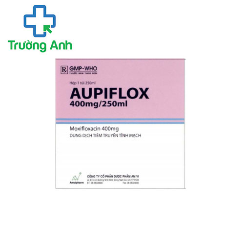 Aupiflox 400mg/250ml - Thuốc điều trị nhiễm khuẩn hiệu quả của Am Vi
