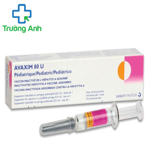Avaxim 80u Pediatric - Vắc xin phòng bệnh viêm gan A hiệu quả