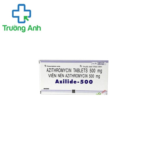Azilide-500 - Thuốc viên điều trị bệnh nhiễm trùng hiệu quả