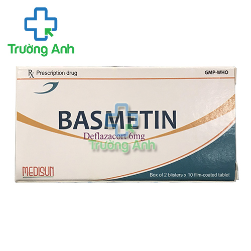 Basmetin - Thuốc viên điều trị bệnh viêm nhiễm của Me Di Sun