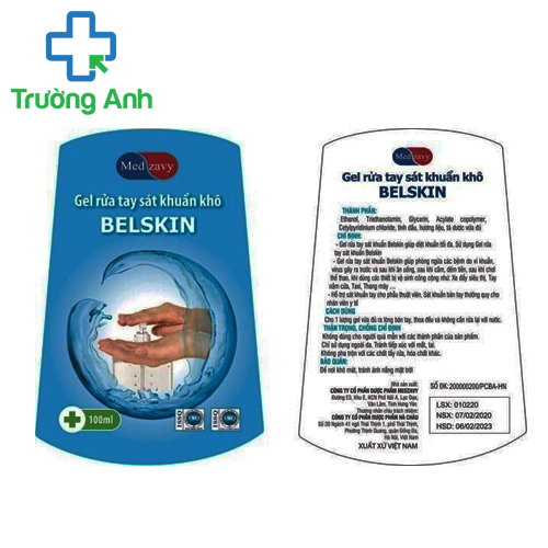 Belskin - Gel rửa tay giúp diệt khuẩn an toàn, hiệu quả