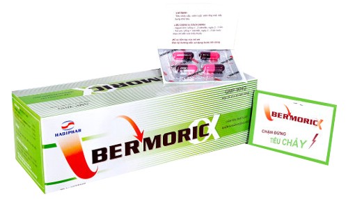 Bermoric - Thuốc điều trị tiêu chảy cấp và mãn tính hiệu quả