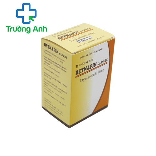 Betnapin capsule - Thuốc điều trị miễn dịch hiệu quả