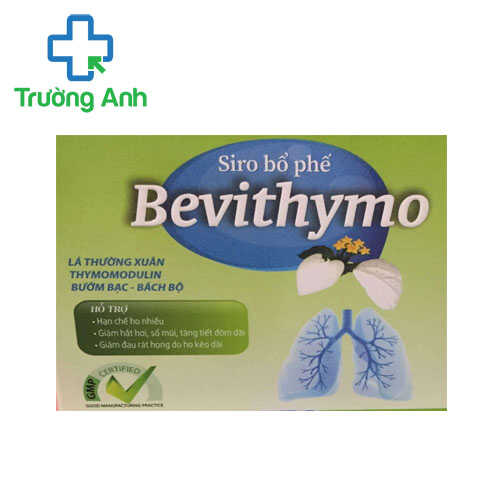 Siro bổ phế Bevithymo Herbitech - Hỗ trợ hạn chế ho nhiều