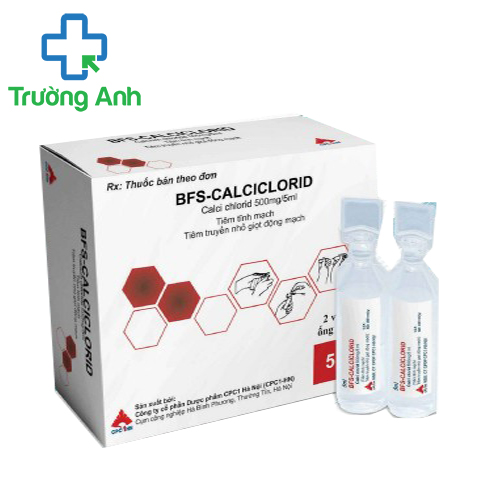 BFS-Calciclorid - Thuốc điều trị hạ calci huyết hiệu quả của CPC1