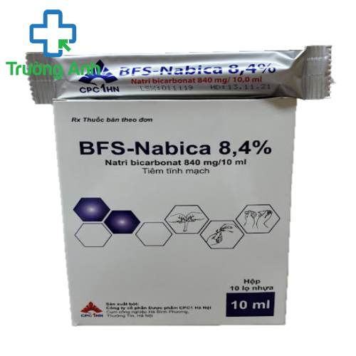 BFS-Nabica 8,4% - Thuốc điều trị nhiễm acid nặng hiệu quả của CPC1