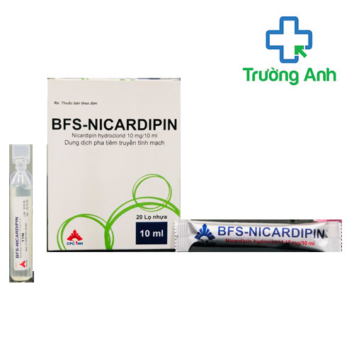 BFS-Nicardipin 10mg/ 10ml - Thuốc điều trị đau thắt ngực hiệu quả