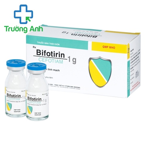 Bifotirin 1g - Thuốc điều trị nhiễm trùng hiệu quả của Bidiphar
