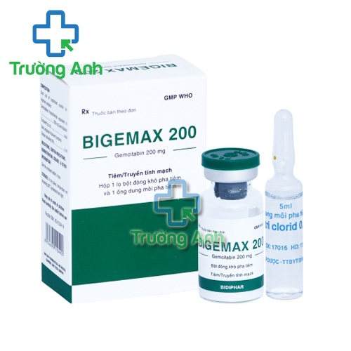 Bigemax 200 - Thuốc điều trị ung thư hiệu quả của Bidiphar