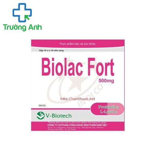Biolac Fort (vỉ) - Thuốc điều trị đường tiêu hóa hiệu quả