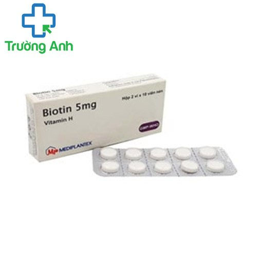 Biotin 5mg Mediplantex - Thuốc điều trị rụng tóc hiệu quả