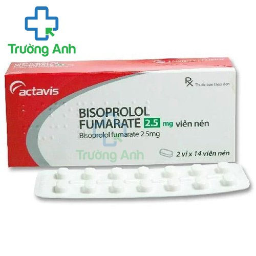 Bisoprolol Fumarate 2.5mg - Thuốc điều trị tăng huyết áp hiệu quả cao