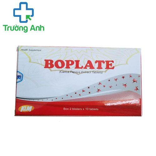 Boplate (viên) - Giúp tăng cường tiểu cầu hiệu quả và an toàn