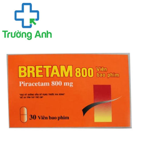 Bretam 800 - Thuốc điều trị rối loạn tâm thần hiệu quả