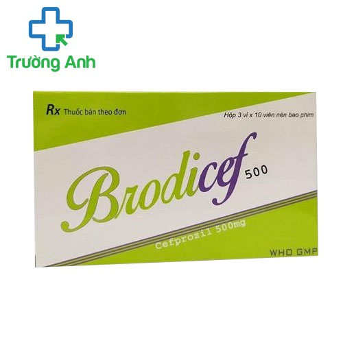 Brodicef 500 - Thuốc chữa nhiễm khuẩn đường hô hấp hiệu quả