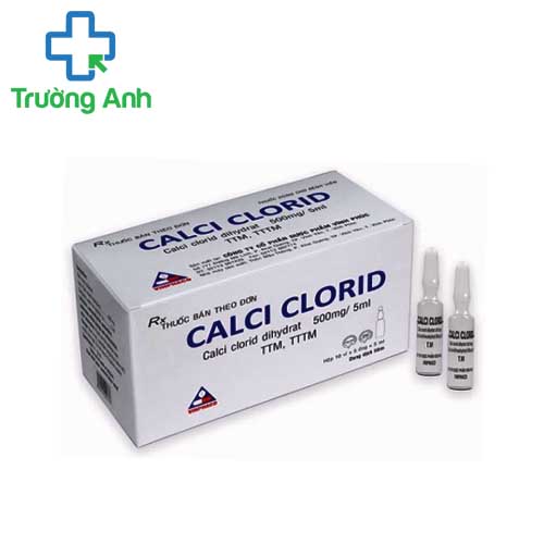 Calci clorid Vinphaco - Thuốc điều trị thiếu Calci hiệu quả  