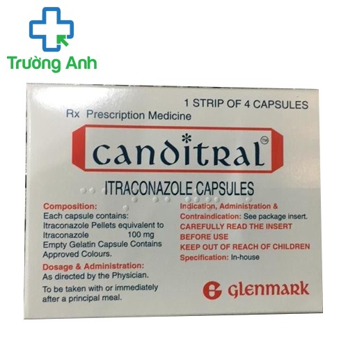 Canditral - Thuốc điều trị nấm họng hay âm đạo hiệu quả