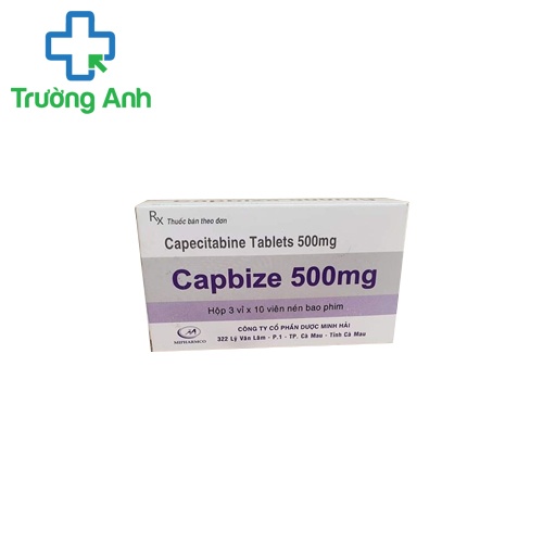 Capbize 500mg - Thuốc điều trị ung thư đại trực tràng hiệu quả